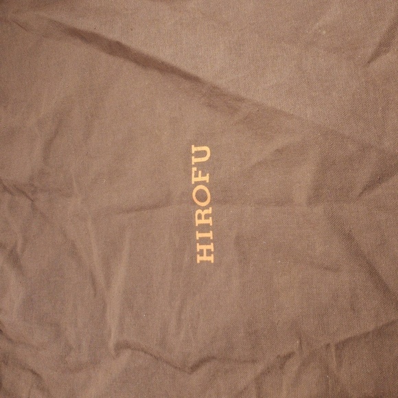 Hirofu Brown Drawstring Storage Dust Bag Sized 16 x 18-in Women's Accessories #2 - Picture 3 of 7